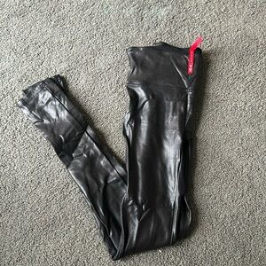 SPANX leather like leggings